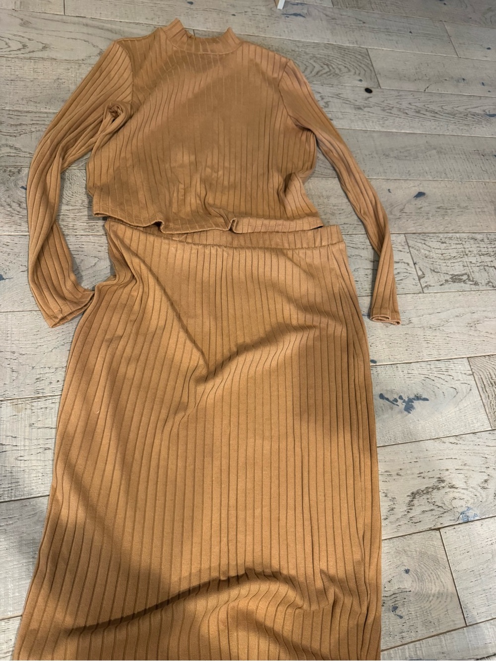 Old navy  Ribbed top and Pencil Skirt set
